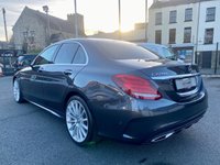 USED 2016 16 MERCEDES-BENZ C-CLASS 2.1 C220 D AMG LINE PREMIUM PLUS 4d 170 BHP FULL PANORAMIC GLASS SUNROOF