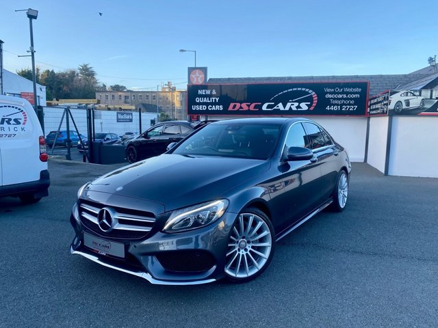 2016 16 Mercedes-Benz C-Class 2.1 C220 D AMG LINE PREMIUM PLUS 4d 170 BHP