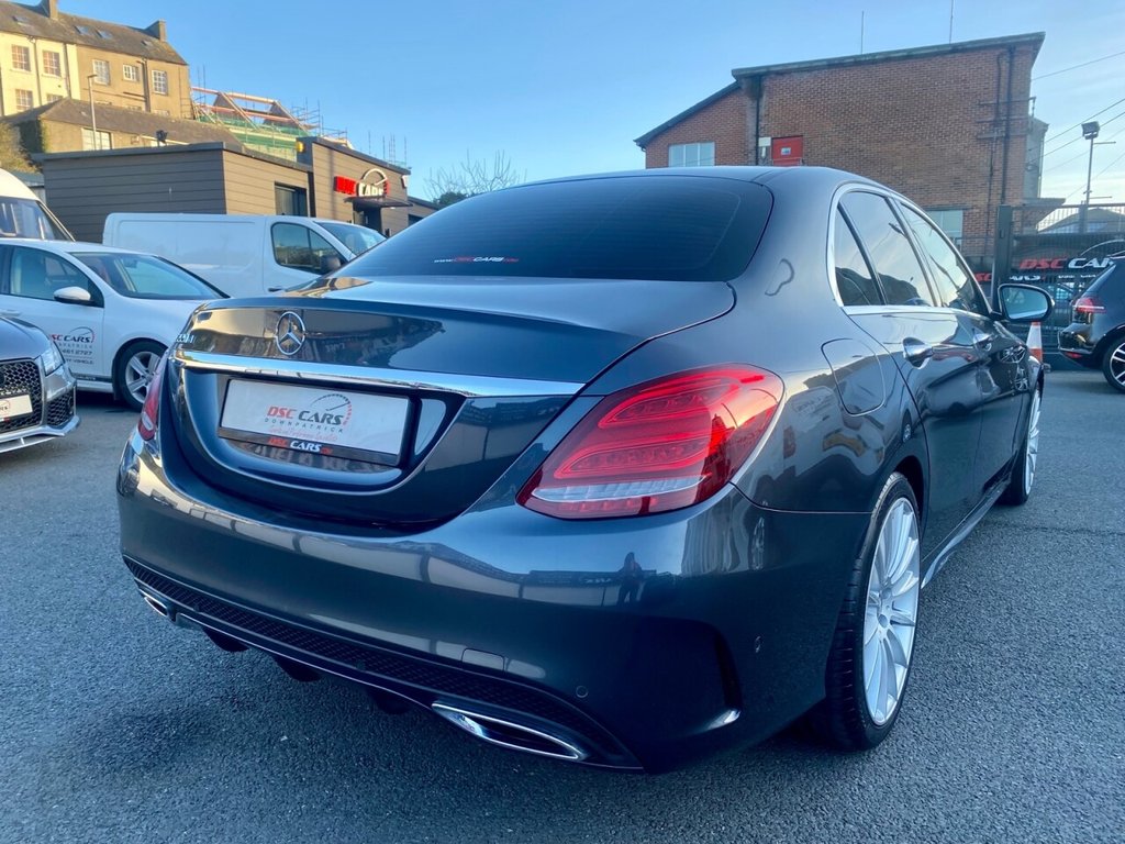 USED 2016 16 MERCEDES-BENZ C-CLASS 2.1 C220 D AMG LINE PREMIUM PLUS 4d 170 BHP FULL PANORAMIC GLASS SUNROOF