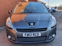 USED 2012 12 PEUGEOT 5008 1.6 HDI ALLURE 5d 112 BHP LOW MILES - 7 SEATS - DIESEL