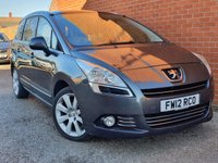 USED 2012 12 PEUGEOT 5008 1.6 HDI ALLURE 5d 112 BHP LOW MILES - 7 SEATS - DIESEL