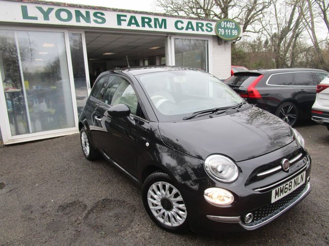 2019 68 Fiat 500 1.2 LOUNGE 3d 69 BHP NEW SHAPE