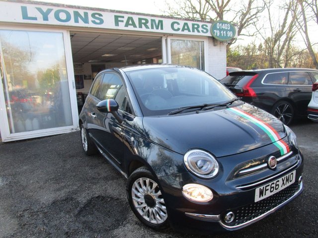 2016 66 Fiat 500 1.2 LOUNGE 3d 69 BHP NEW SHAPE *7