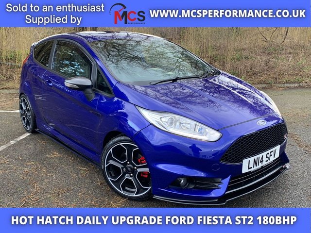 2014 14 FORD FIESTA 1.6 ST-2 3d 180 BHP BC Coilovers, Engine Bay Dress Up