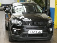 USED 2021 21 JEEP COMPASS 1.4 MULTIAIR II NIGHT EAGLE 5d 138 BHP SAT NAV PART LEATHER REAR VIEW CAMERA