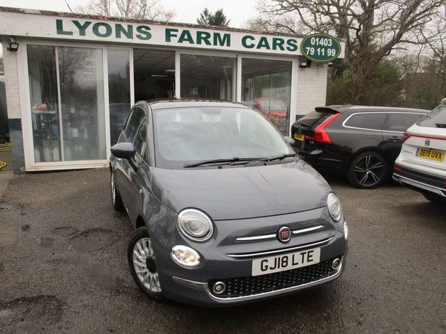2018 18 Fiat 500 1.2 LOUNGE 3d 69 BHP NEW SHAPE