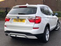 USED 2015 15 BMW X3 2.0 XDRIVE20D XLINE 5d 188 BHP 