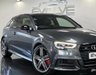 USED 2017 17 AUDI S3 2.0 TFSI QUATTRO BLACK EDITION 3d 306 BHP BANG&OLUFSEN / LEATHER / FSH!