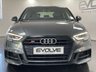 USED 2017 17 AUDI S3 2.0 TFSI QUATTRO BLACK EDITION 3d 306 BHP BANG&OLUFSEN / LEATHER / FSH!
