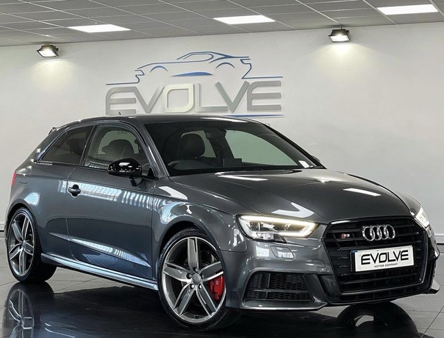 2017 17 Audi S3 2.0 TFSI QUATTRO BLACK EDITION 3d 306 BHP