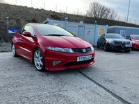 USED 2008 08 HONDA CIVIC 2.0 I-VTEC TYPE-R GT 3d 198 BHP 