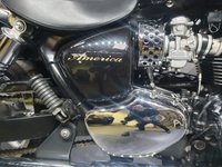USED 2013 63 TRIUMPH BONNEVILLE AMERICA 865  WITH TRIUMPH LEATHER PANNIERS