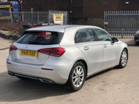 USED 2019 19 MERCEDES-BENZ A-CLASS 1.5 A 180 D SPORT 5d 114 BHP 2 KEYS+FSH+1 OWNER FROM NEW+MERCEDES WARRNTY+CLIMATE+HALF LEATHER TRIM+17"ALLOYS+NAVIGATION+BLUETOOTH+MEDIA+USB+AUX+DAB
