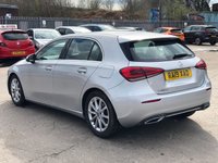 USED 2019 19 MERCEDES-BENZ A-CLASS 1.5 A 180 D SPORT 5d 114 BHP 2 KEYS+FSH+1 OWNER FROM NEW+MERCEDES WARRNTY+CLIMATE+HALF LEATHER TRIM+17"ALLOYS+NAVIGATION+BLUETOOTH+MEDIA+USB+AUX+DAB