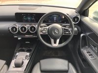 USED 2019 19 MERCEDES-BENZ A-CLASS 1.5 A 180 D SPORT 5d 114 BHP 2 KEYS+FSH+1 OWNER FROM NEW+MERCEDES WARRNTY+CLIMATE+HALF LEATHER TRIM+17"ALLOYS+NAVIGATION+BLUETOOTH+MEDIA+USB+AUX+DAB