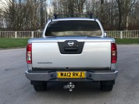 USED 2012 12 NISSAN NAVARA 2.5 DCI TEKNA 4X4 SHR DCB 188 BHP ** NO VAT * *  SAT NAV ** LOW MILES
