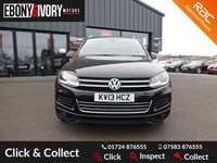 USED 2013 13 VOLKSWAGEN TOUAREG 3.0 V6 ALTITUDE TDI BLUEMOTION TECHNOLOGY 5d 202 BHP FANTASTIC EXAMPLE+FULLY SERVICED+1 YEAR MOT+BREAKDOWN COVER