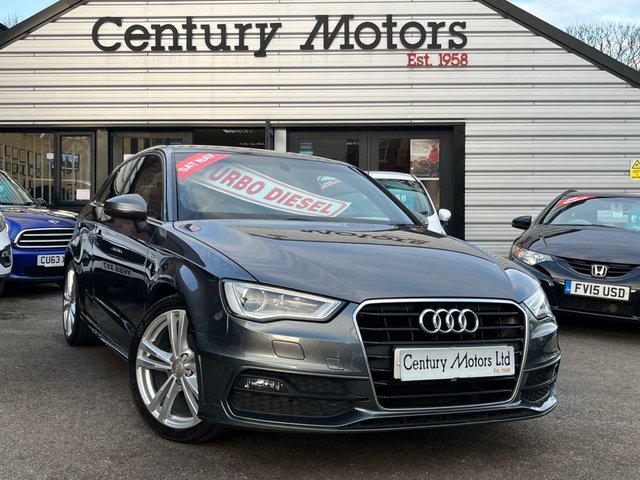 2015 15 Audi A3 1.6 TDI S LIne NAV 3dr - LEATHER