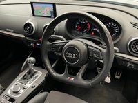 USED 2018 68 AUDI A3 1.0 SPORTBACK TFSI BLACK EDITION 5d 114 BHP RARE AUTO BLACK EDITION + FUL NAV & APPLE PLAY