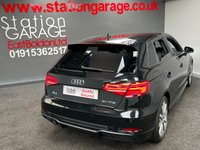 USED 2018 68 AUDI A3 1.0 SPORTBACK TFSI BLACK EDITION 5d 114 BHP RARE AUTO BLACK EDITION + FUL NAV & APPLE PLAY