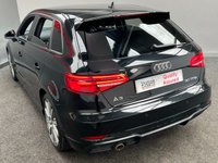 USED 2018 68 AUDI A3 1.0 SPORTBACK TFSI BLACK EDITION 5d 114 BHP RARE AUTO BLACK EDITION + FUL NAV & APPLE PLAY
