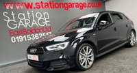 USED 2018 68 AUDI A3 1.0 SPORTBACK TFSI BLACK EDITION 5d 114 BHP RARE AUTO BLACK EDITION + FUL NAV & APPLE PLAY