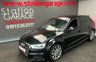 USED 2018 68 AUDI A3 1.0 SPORTBACK TFSI BLACK EDITION 5d 114 BHP RARE AUTO BLACK EDITION + FUL NAV & APPLE PLAY