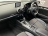 USED 2018 68 AUDI A3 1.0 SPORTBACK TFSI BLACK EDITION 5d 114 BHP RARE AUTO BLACK EDITION + FUL NAV & APPLE PLAY