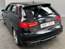 USED 2018 68 AUDI A3 1.0 SPORTBACK TFSI BLACK EDITION 5d 114 BHP RARE AUTO BLACK EDITION + FUL NAV & APPLE PLAY