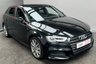 USED 2018 68 AUDI A3 1.0 SPORTBACK TFSI BLACK EDITION 5d 114 BHP RARE AUTO BLACK EDITION + FUL NAV & APPLE PLAY