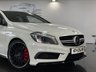 USED 2015 09 MERCEDES-BENZ A-CLASS 2.0 A45 AMG 4MATIC 5d 360 BHP RECARO , LEATHER , FSH!