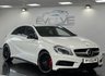 USED 2015 09 MERCEDES-BENZ A-CLASS 2.0 A45 AMG 4MATIC 5d 360 BHP RECARO , LEATHER , FSH!