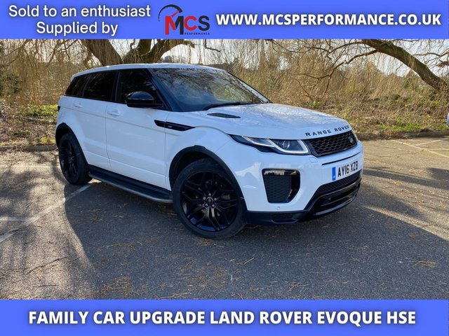 2016 16 LAND ROVER RANGE ROVER EVOQUE 2.0 TD4 HSE DYNAMIC 5d 177 BHP Rear entertainment / 20' Black wheels