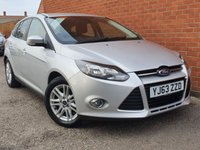 USED 2013 63 FORD FOCUS 1.6 TITANIUM TDCI 115 5d 114 BHP 