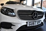 USED 2017 MERCEDES-BENZ E-CLASS 3.0 E 400 4MATIC AMG LINE PREMIUM PLUS 2d 329 BHP FULL SERVICE HISTORY + SATELLITE NAVIGATION + HEATED SEATS + GLASS PANORAMIC ROOF + ACTIVE PARK ASSIST + REAR VIEW CAMERA + 360 CAMERA + VIRTUAL COCKPIT + BURMEISTER SOUND SYSTEM + CRUISE CONTROL + ELECTRICAL LUMBAR SUPPORT