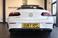 USED 2017 MERCEDES-BENZ E-CLASS 3.0 E 400 4MATIC AMG LINE PREMIUM PLUS 2d 329 BHP FULL SERVICE HISTORY + SATELLITE NAVIGATION + HEATED SEATS + GLASS PANORAMIC ROOF + ACTIVE PARK ASSIST + REAR VIEW CAMERA + 360 CAMERA + VIRTUAL COCKPIT + BURMEISTER SOUND SYSTEM + CRUISE CONTROL + ELECTRICAL LUMBAR SUPPORT