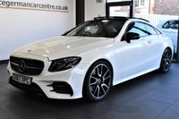 USED 2017 MERCEDES-BENZ E-CLASS 3.0 E 400 4MATIC AMG LINE PREMIUM PLUS 2d 329 BHP FULL SERVICE HISTORY + SATELLITE NAVIGATION + HEATED SEATS + GLASS PANORAMIC ROOF + ACTIVE PARK ASSIST + REAR VIEW CAMERA + 360 CAMERA + VIRTUAL COCKPIT + BURMEISTER SOUND SYSTEM + CRUISE CONTROL + ELECTRICAL LUMBAR SUPPORT