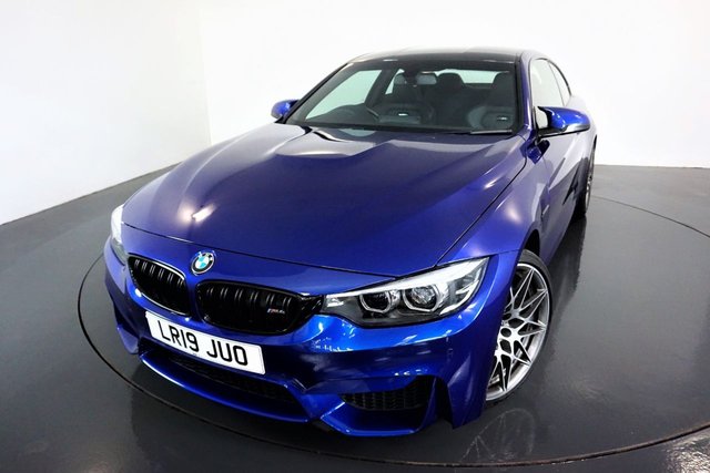 2019 19 BMW M4 3.0 M4 COMPETITION 2d-LOW MILEAGE EXAMPLE-FINISHED IN SAN MARINO BLUE WITH BLACK MERINO LEATHER-20