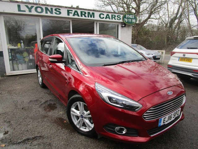 2016 16 Ford S-Max 2.0 TITANIUM TDCI POWERSHIFT 5d 180 BHP 7 SEATER AUTOMATIC