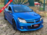 USED 2007 04 VAUXHALL ASTRA 2.0 VXR 3d 240 BHP VAUXHALL ASTRA VXR 2.0 TURBO 3DR SPORTS HATCH - ARDEN BLUE METALLIC - 19 INCH GLOSS BLACK RACING ALLOYS - LOTS OF HISTORY - 1/2 LEATHER/ALCANTARA RECARO INTERIOR