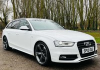 USED 2013 62 AUDI A4 AVANT 2.0 TDI S-LINE BLACK EDITION 5d 174 BHP VIEWING HIGHLY RECOMMENDED
