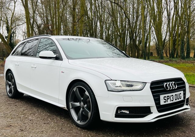 2013 62 Audi A4 AVANT 2.0 TDI S-LINE BLACK EDITION 5d 174 BHP