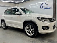 USED 2013 63 VOLKSWAGEN TIGUAN 2.0 R LINE TDI BLUEMOTION TECH 4MOTION DSG 5d 139 BHP R Line,Glass Pan Roof,4 Motion
