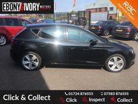 USED 2014 64 SEAT LEON 2.0 TDI FR TECHNOLOGY DSG 5d 184 BHP FULLY SERVICED+1 YEAR MOT+BREAKDOWN COVER