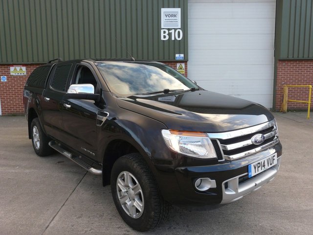 2014 14 Ford Ranger 2.2 LIMITED 4X4 DCB TDCI 4d 148 BHP