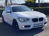 USED 2013 63 BMW 1 SERIES 2.0 118D SE 3d 141 BHP 