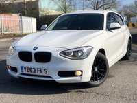 USED 2013 63 BMW 1 SERIES 2.0 118D SE 3d 141 BHP 
