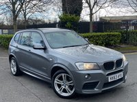 USED 2013 63 BMW X3 2.0 XDRIVE20D M SPORT 5d 181 BHP 