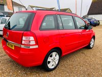 USED 2013 13 VAUXHALL ZAFIRA 1.6 EXCLUSIV 5d 113 BHP Superb Petrol 7 seater with a FSH incl cambelt change
