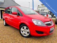 USED 2013 13 VAUXHALL ZAFIRA 1.6 EXCLUSIV 5d 113 BHP Superb Petrol 7 seater with a FSH incl cambelt change